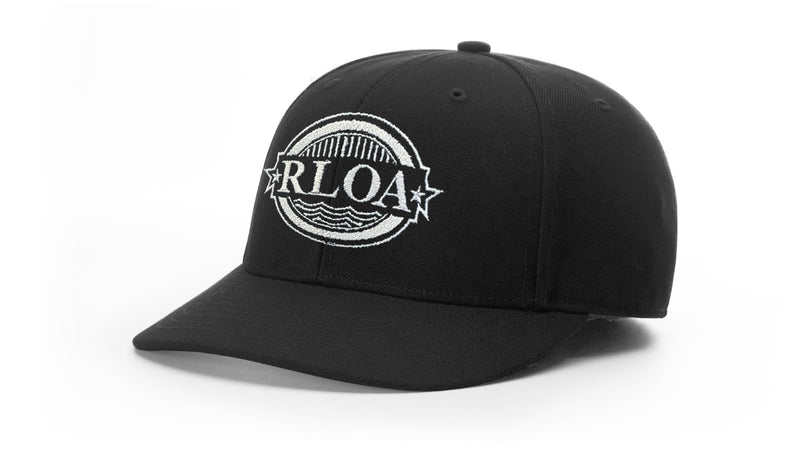 Richardson Black 6-Stitch Base Umpire Hat (RLOA)