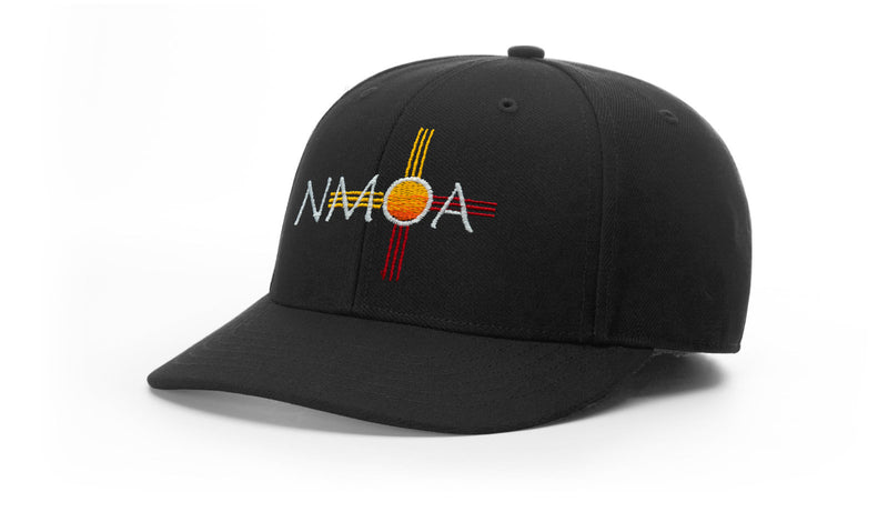 Richardson Black 6-Stitch Base Umpire Hat (NMOA)