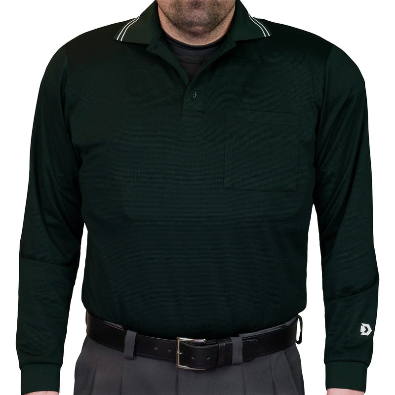 Davis BFX Traditional LS Black Umpire Shirt