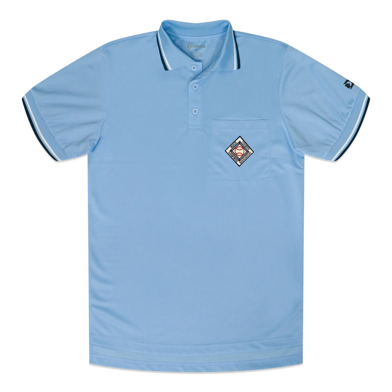 Davis Core Traditional Powder Blue Umpire Shirt (MCUA)