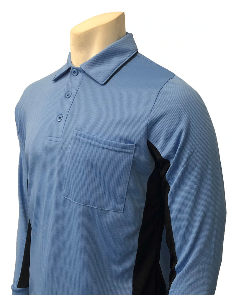 Smitty MLB Replica v2 Long Sleeve Sky Blue Umpire Shirt V2 (SC)