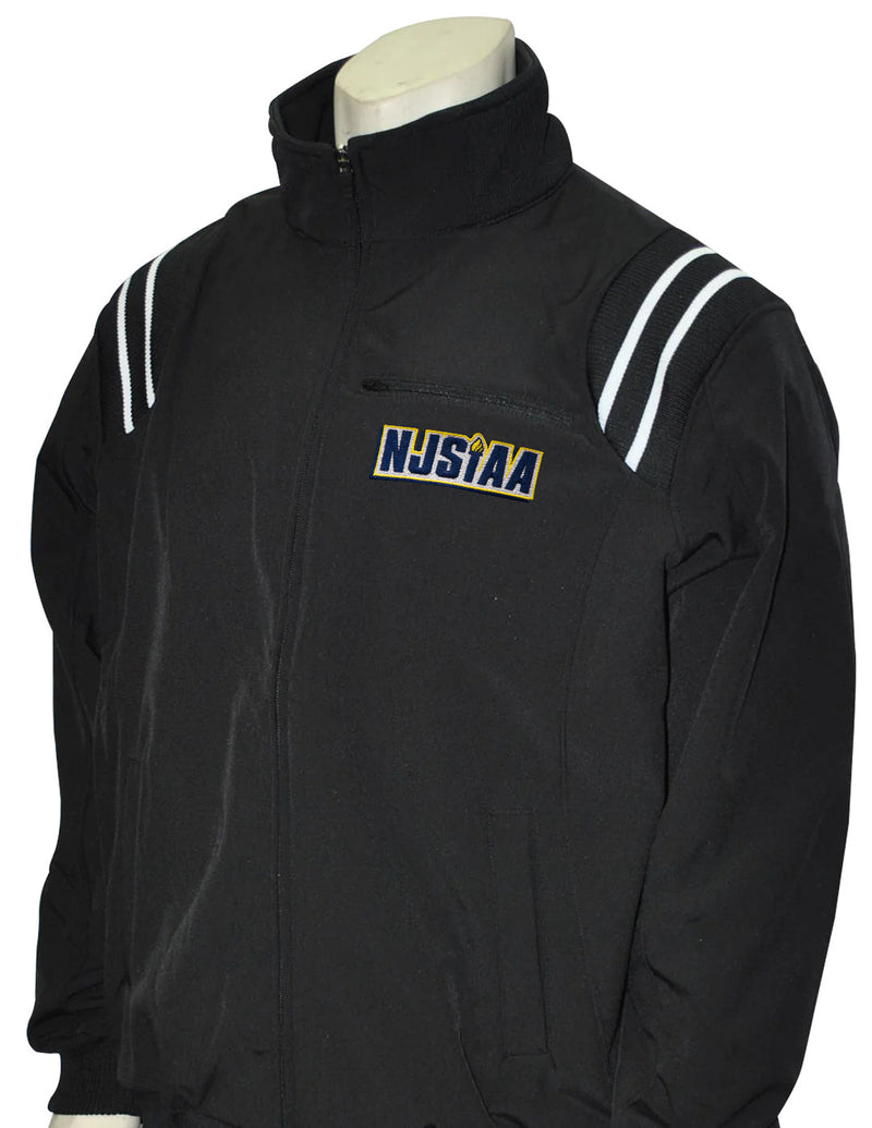 Smitty Thermal Fleece Black/White Umpire Jacket (NJSIAA)