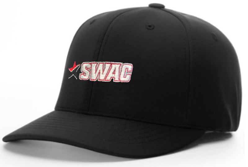 Richardson Black 8-Stitch Base Umpire Hat (SWAC)