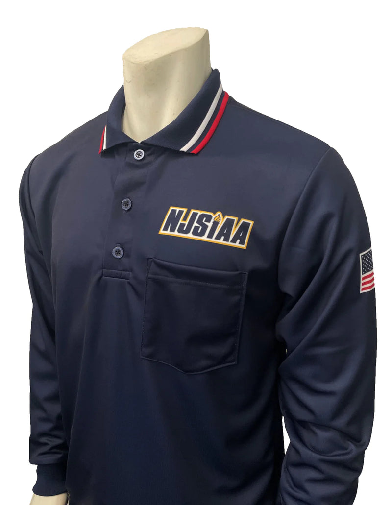 Smitty Body Flex Navy LS Umpire Shirt (NJSIAA)