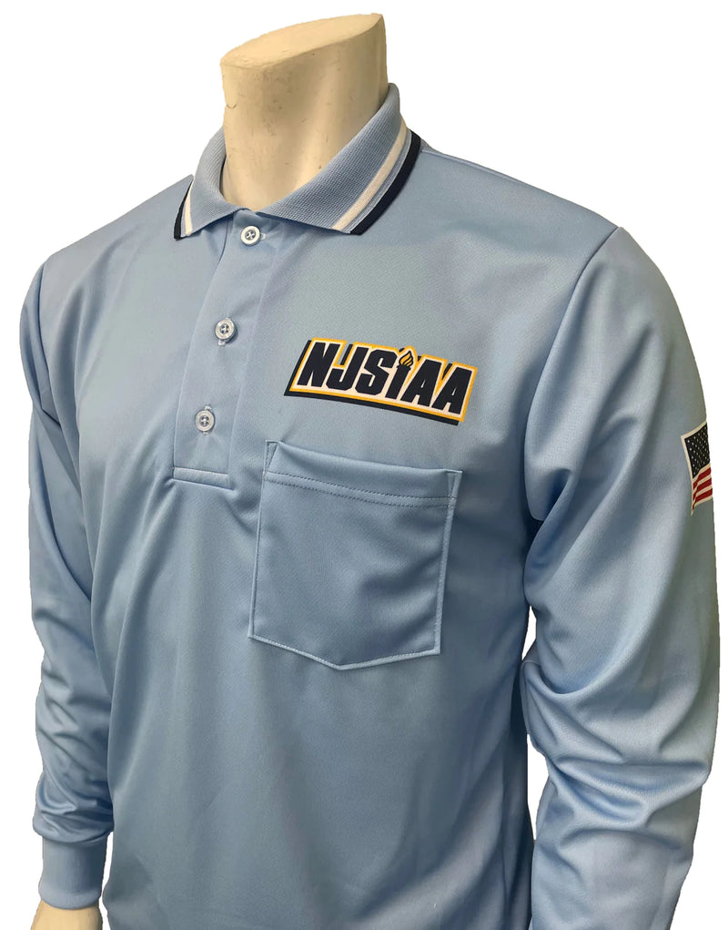 Smitty Body Flex Powder Blue LS Umpire Shirt (NJSIAA)