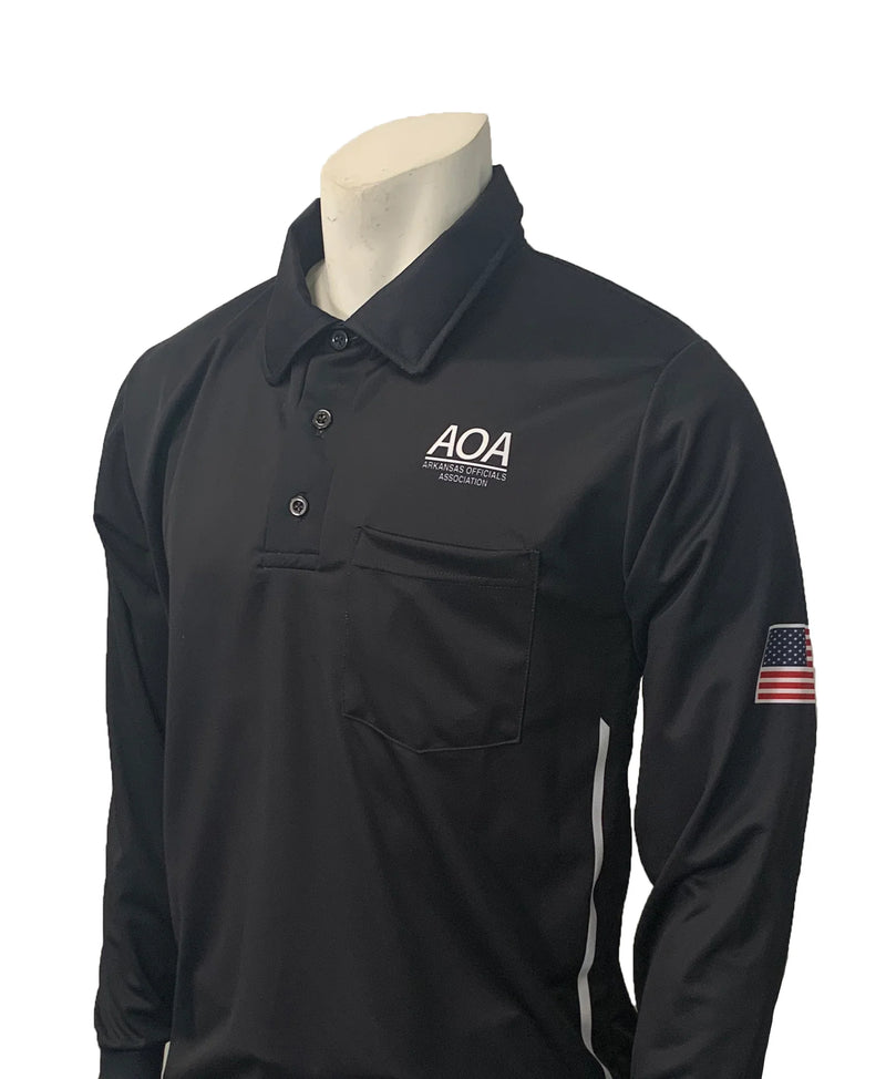 Smitty Black LS Umpire Shirt (AOA)