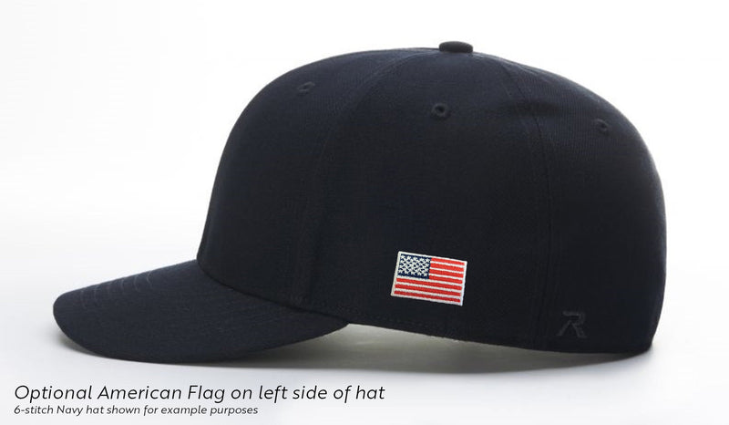 Richardson Black 8-Stitch Umpire Base Hat (NMOA)