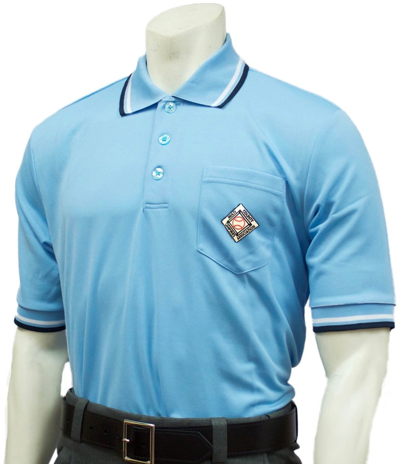 Smitty Body Flex Powder Blue Umpire Shirt (MCUA)