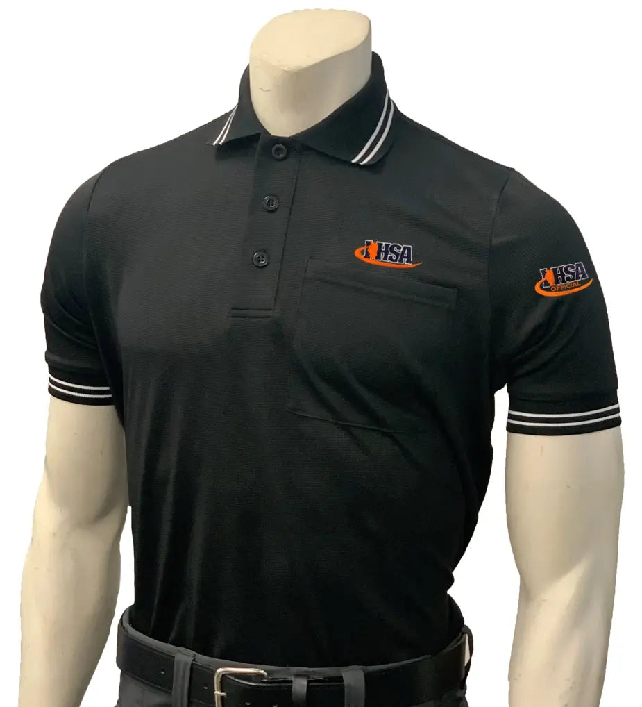 Smitty Body Flex Black Umpire Shirt (IHSA) Gerry Davis Sports