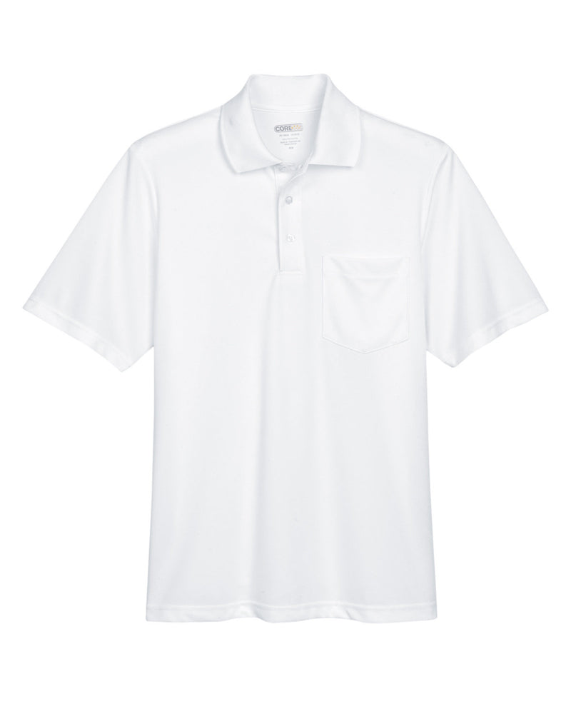 White Moisture Wicking Referee Shirt w/ Pocket
