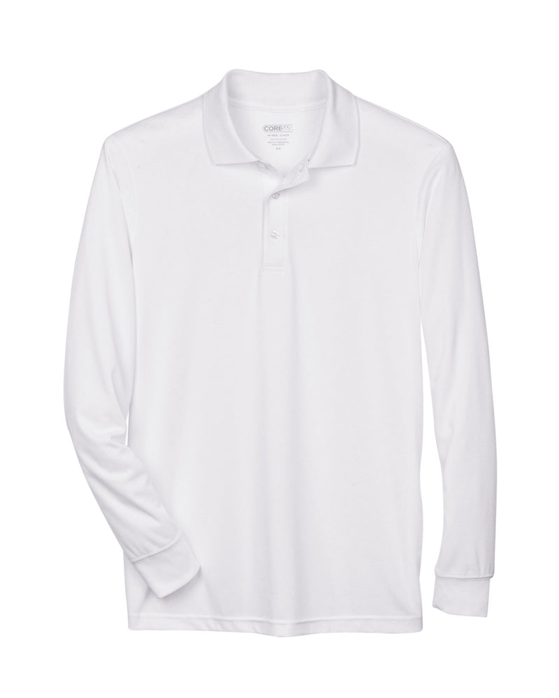 White Moisture Wicking Referee LS Shirt