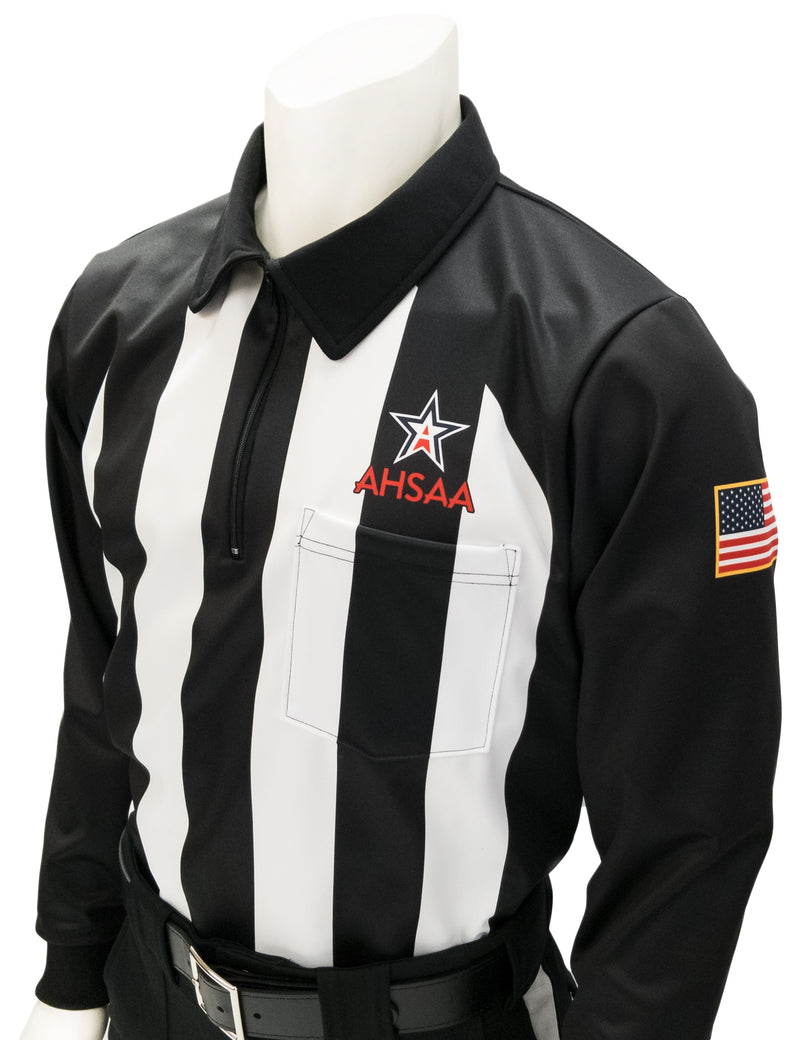 AHSAA Long Sleeve Football Referee Shirt (AHSAA)