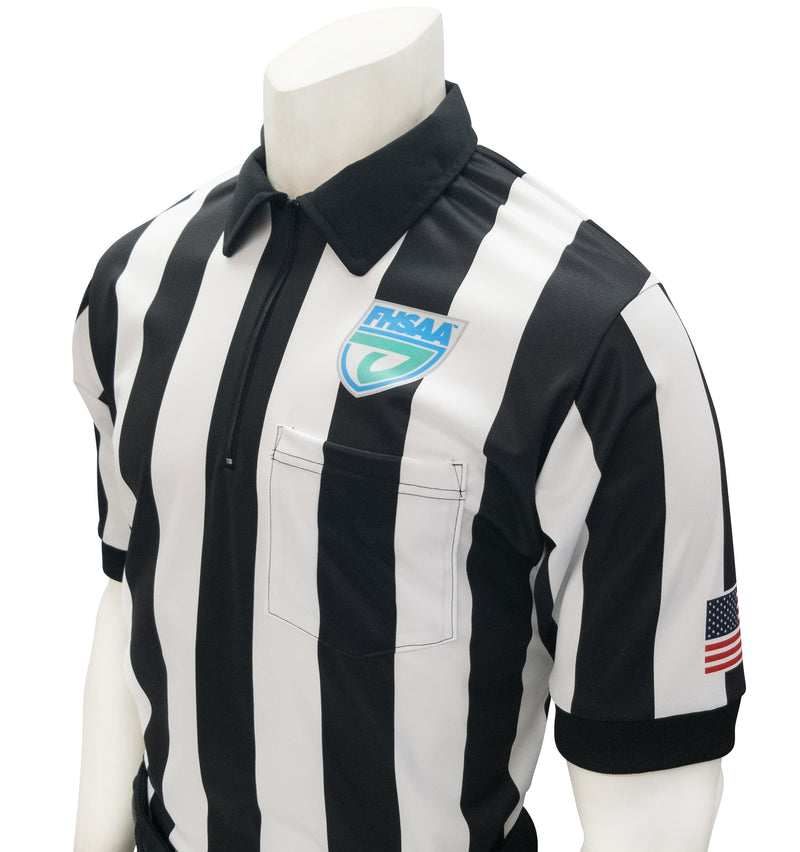 FHSAA 2" Stripe Football Referee Shirt