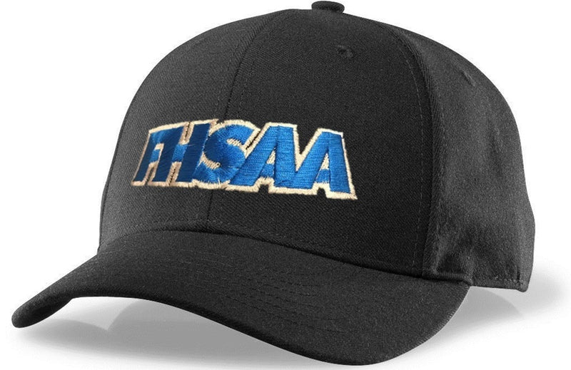 Richardson Black 6-Stitch Base Umpire Hat (FHSAA)
