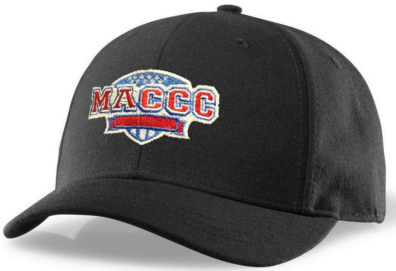 Richardson Black Umpire 4-Stitch Combo Hat (MACCC)
