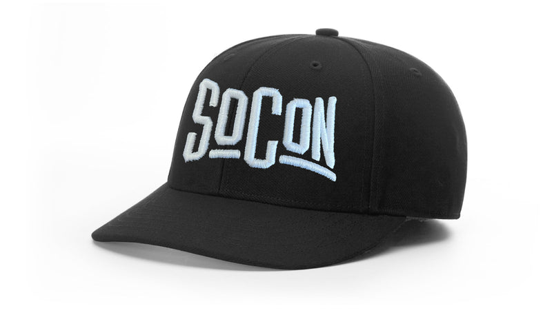 Richardson Black 6-Stitch Base Umpire Hat (SOCON)