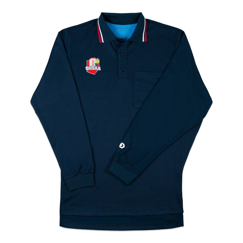 Davis BFX Traditional LS Navy Umpire Shirt (OHSAA)