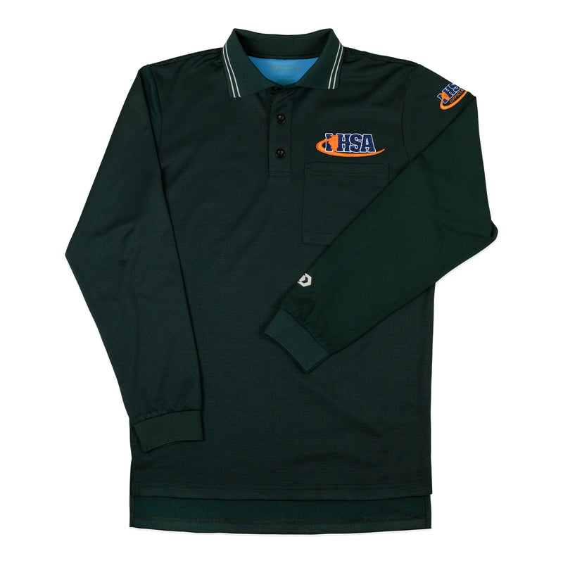 Davis BFX Traditional LS Black Umpire Shirt (IHSA)