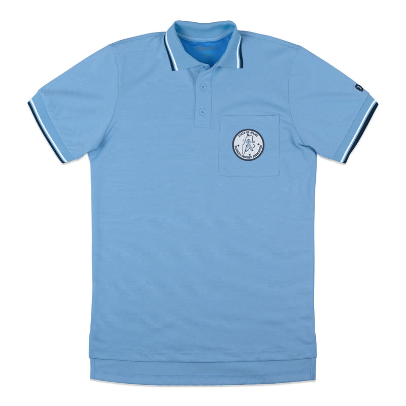 Davis BFX Traditional Powder Blue Umpire Shirt (MAINE)