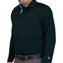Davis BFX MLB Replica LS Black Umpire Shirt