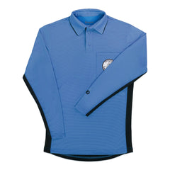 Davis BFX MLB Homage V2 Side Panel LS Sky Blue Umpire Shirt (Maine)