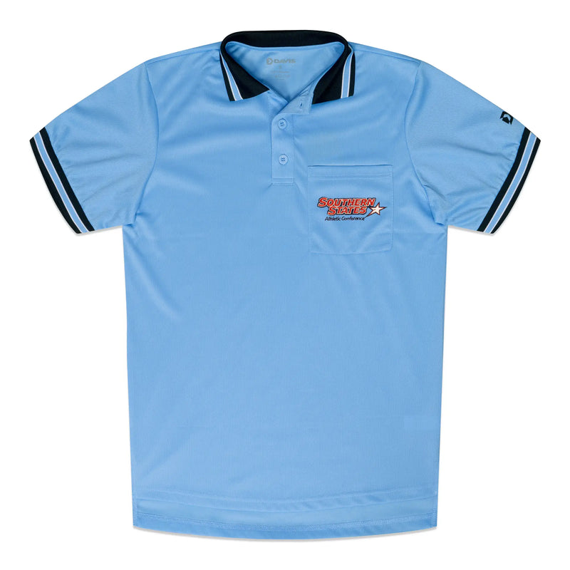 Davis Core Traditional MLB Blue Umpire Shirt (SSAC)