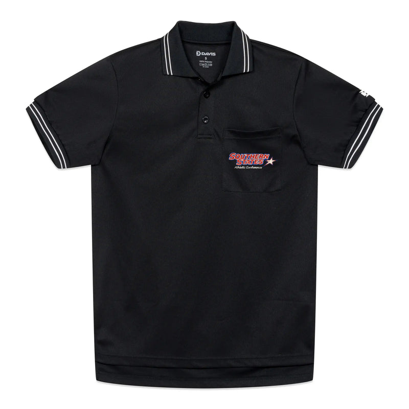 Davis Core Traditional Black Umpire Shirt (SSAC)