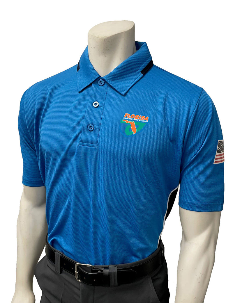 Smitty Bright Blue Softball Umpire Shirt (FHSAA)