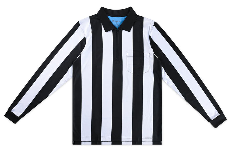 Davis BFX 2 1/4" Stripe Football Referee LS Shirt