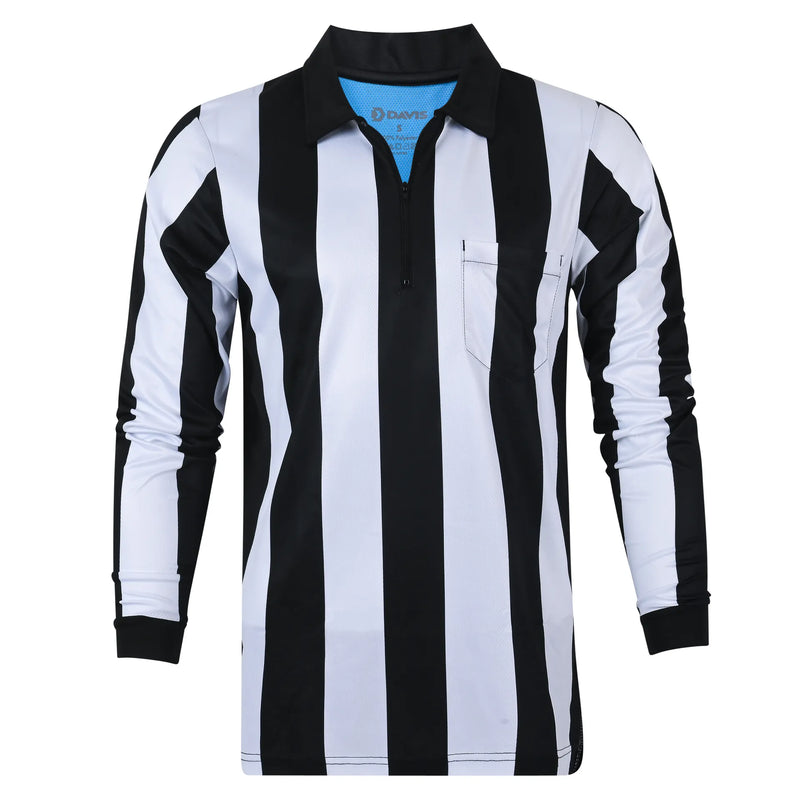 Davis BFX 2 1/4" Stripe Football Referee LS Shirt