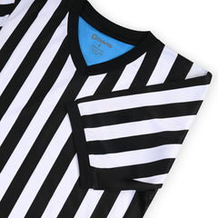 Davis BFX Black Side Panel Referee Shirt - Tall