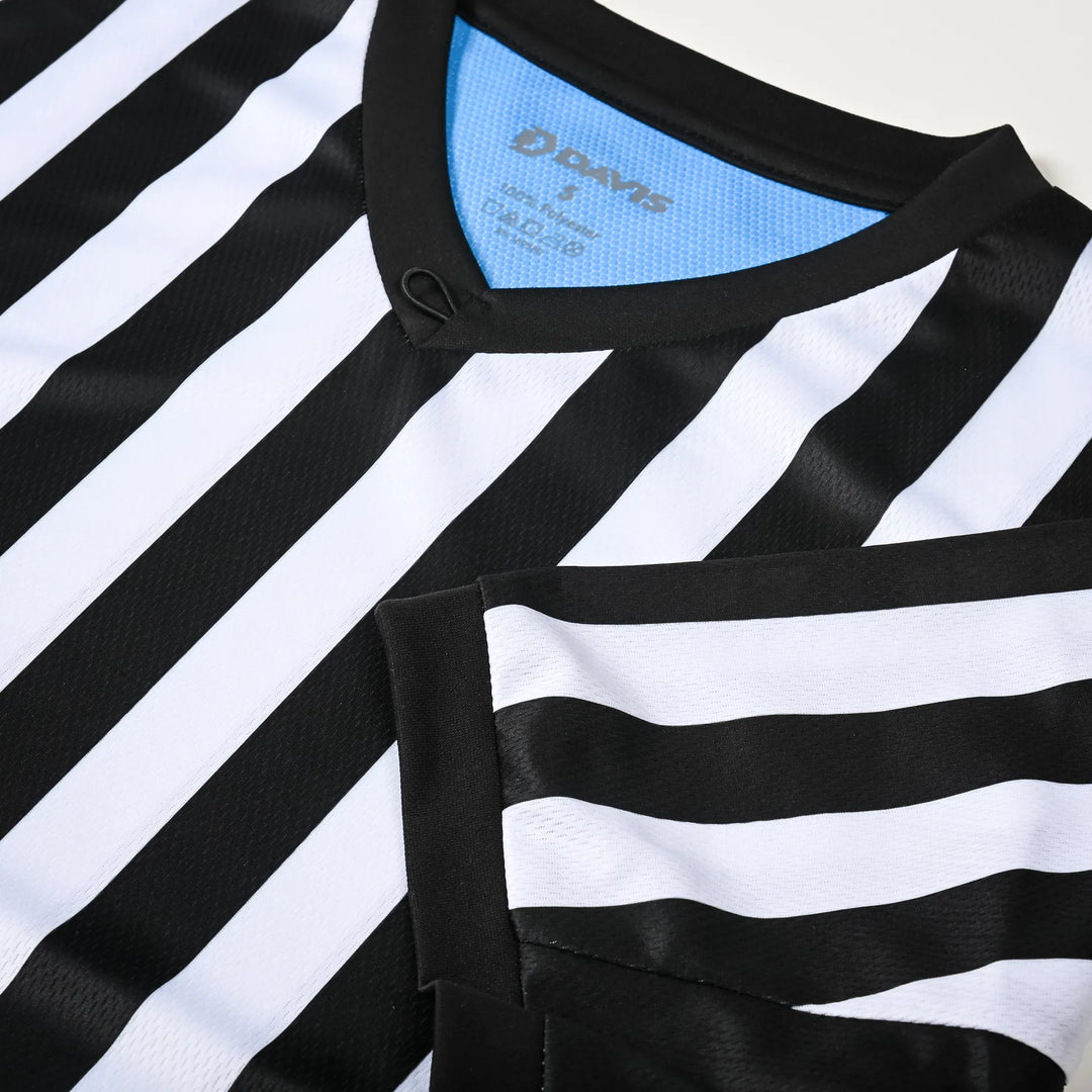 Davis BFX Black Side Panel Referee Shirt -Tall - Minor Defect