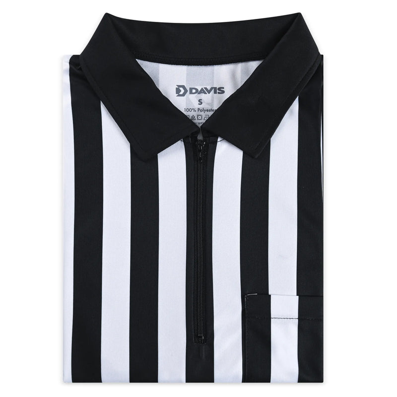 Davis Core 1" Stripe Football Referee Shirt