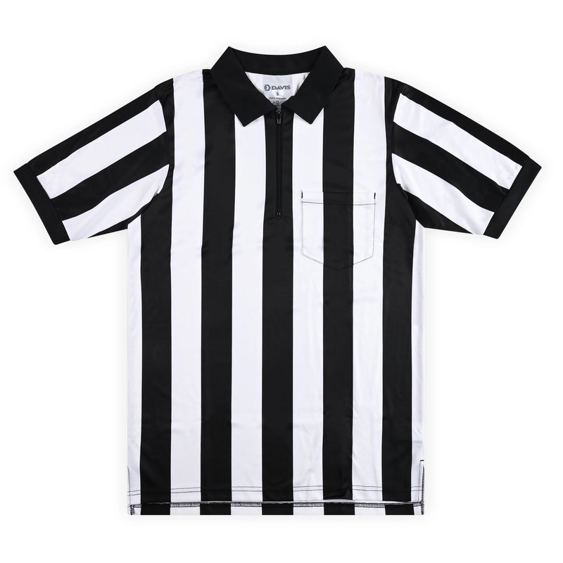 Davis Core 2" Stripe Football Referee Shirt