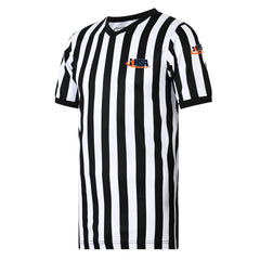 Illinois (IHSA) Davis Core 1" Stripe Referee Shirt