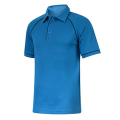 Davis C3 Bright Blue Raglan Sleeve Volleyball Referee Shirt