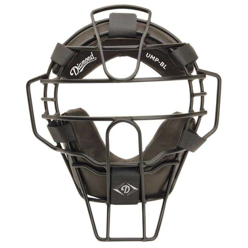 Diamond Big League Black Umpire Mask