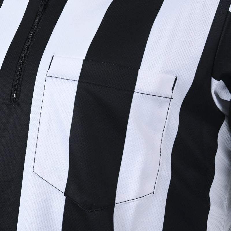 GR8 Call 2" Stripe Soft-Tech Football Referee Shirt