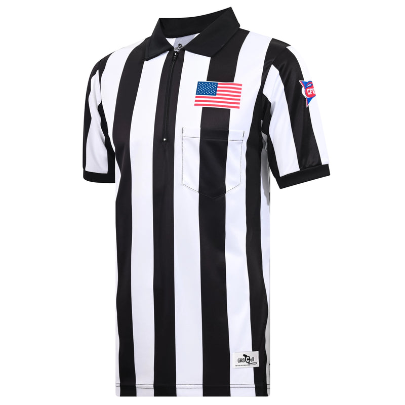 GR8 Call 2" CFO College Ultra-Tech Football Referee Shirt