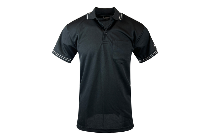 Davis Performance Essentials Black Umpire Shirt