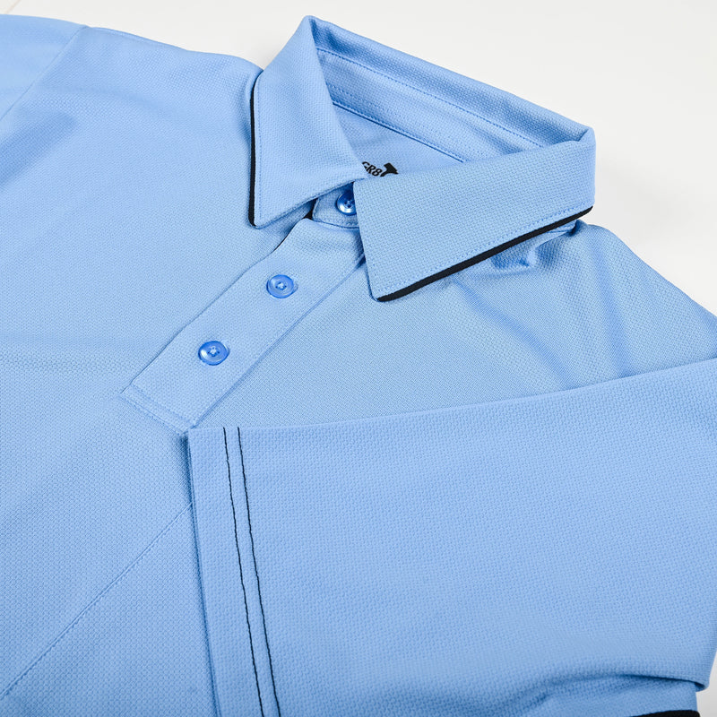 GR8 Call MLB Replica Side Panel Umpire Shirt - Sky Blue