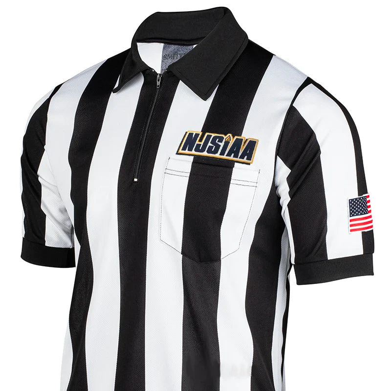 New Jersey (NJSIAA) Body Flex Football Referee Shirt