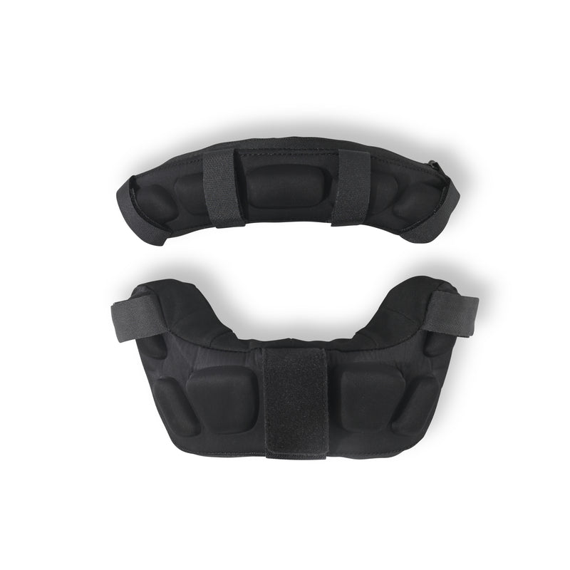 Davis Lycra/Microfiber Suede Black Pad Sock