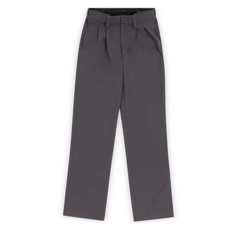 Davis BFX Pro Pleated Straight Fit Charcoal Plate Umpire Pant