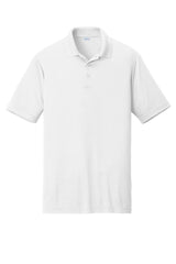 White Polyester Interlock Moisture Wicking Referee Shirt