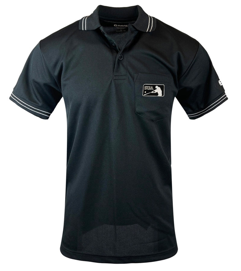 Davis Performance Essentials Umpire Shirt (SUA) - Black