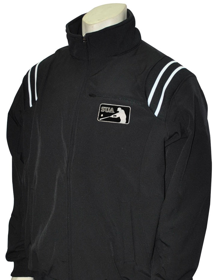 Smitty Thermal Fleece Umpire Jacket (SUA) - Black/White
