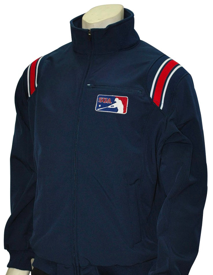 Smitty Thermal Fleece Umpire Jacket (SUA) - Navy/Red