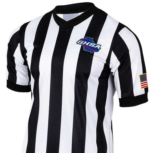 Chemise Smitty Basketball Arbitre OHSAA M Performance Mesh Anti
