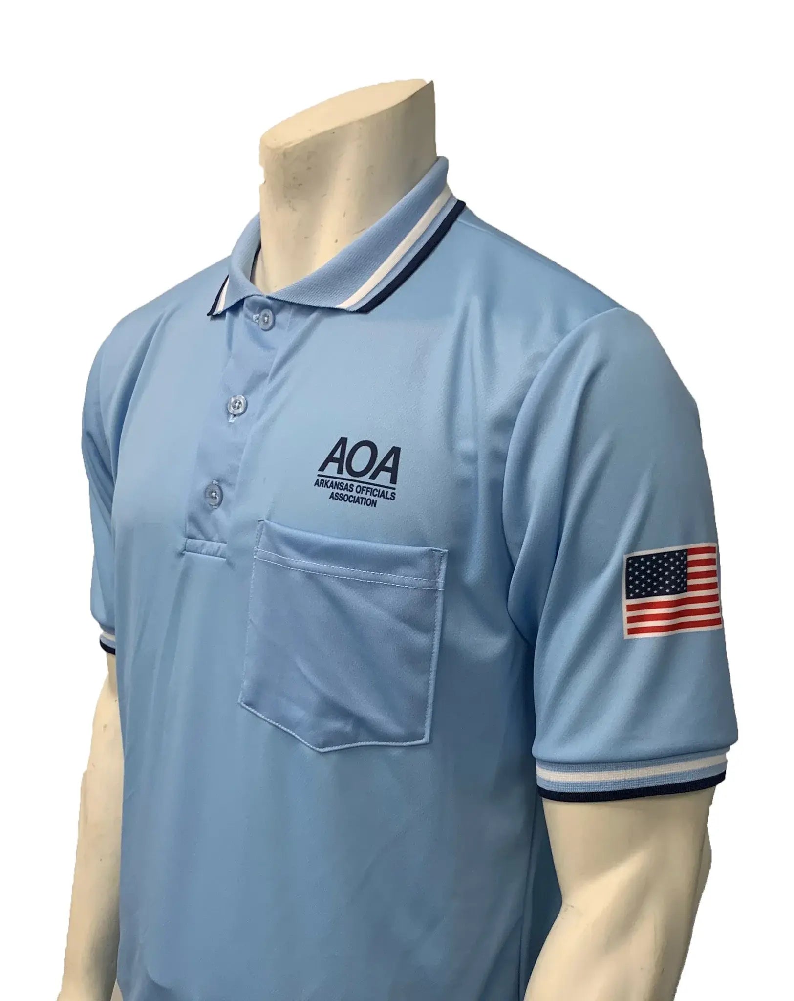 Smitty Powder Blue Umpire Shirt (AOA) | Gerry Davis Sports